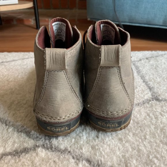 Sorel Women's Out N About Leather Ankle Boots - Picture 5 of 7